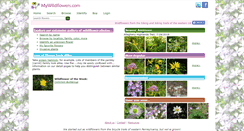 Desktop Screenshot of mywildflowers.com